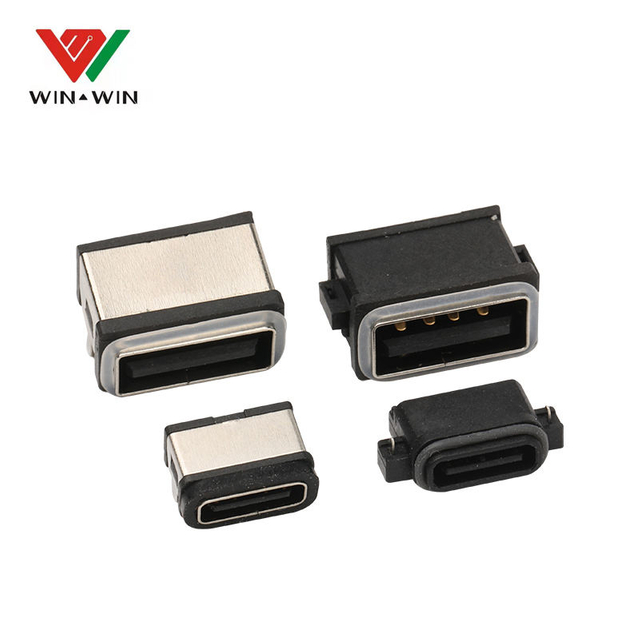 Factory direct selling usb c connector ip68 waterproof for outdoor power bank