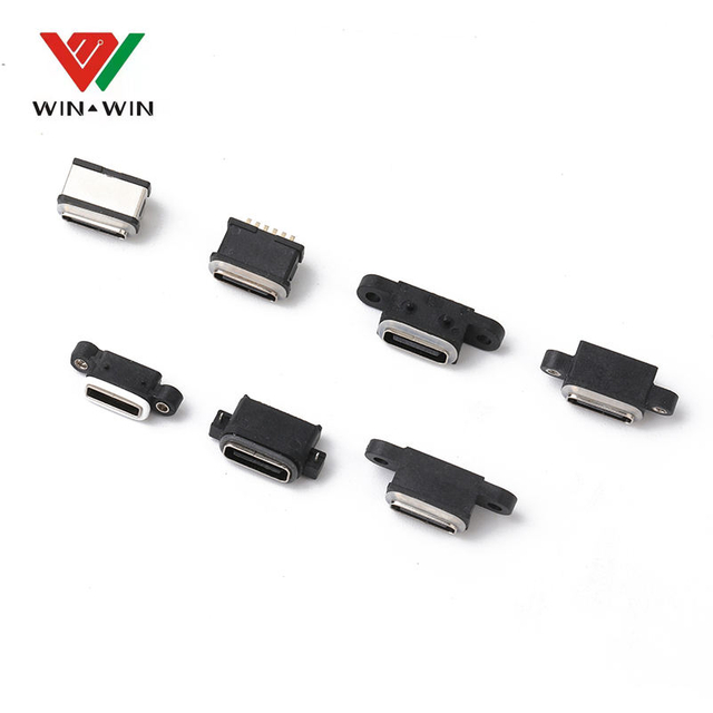 NEW Design USB Type C Connector ip68 socket for fishing aerator