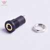 Isolated Mini 4 Poles Female Panel Mount Headphone 3.5mm Audio Jack