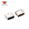 16pin waterproof usb connector pin type c terminals for Cold connection port
