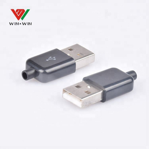 High Quality Assembled 2.0 Male Usb A Connector