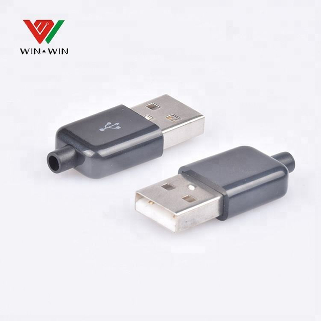 High Quality Assembled 2.0 Male Usb A Connector