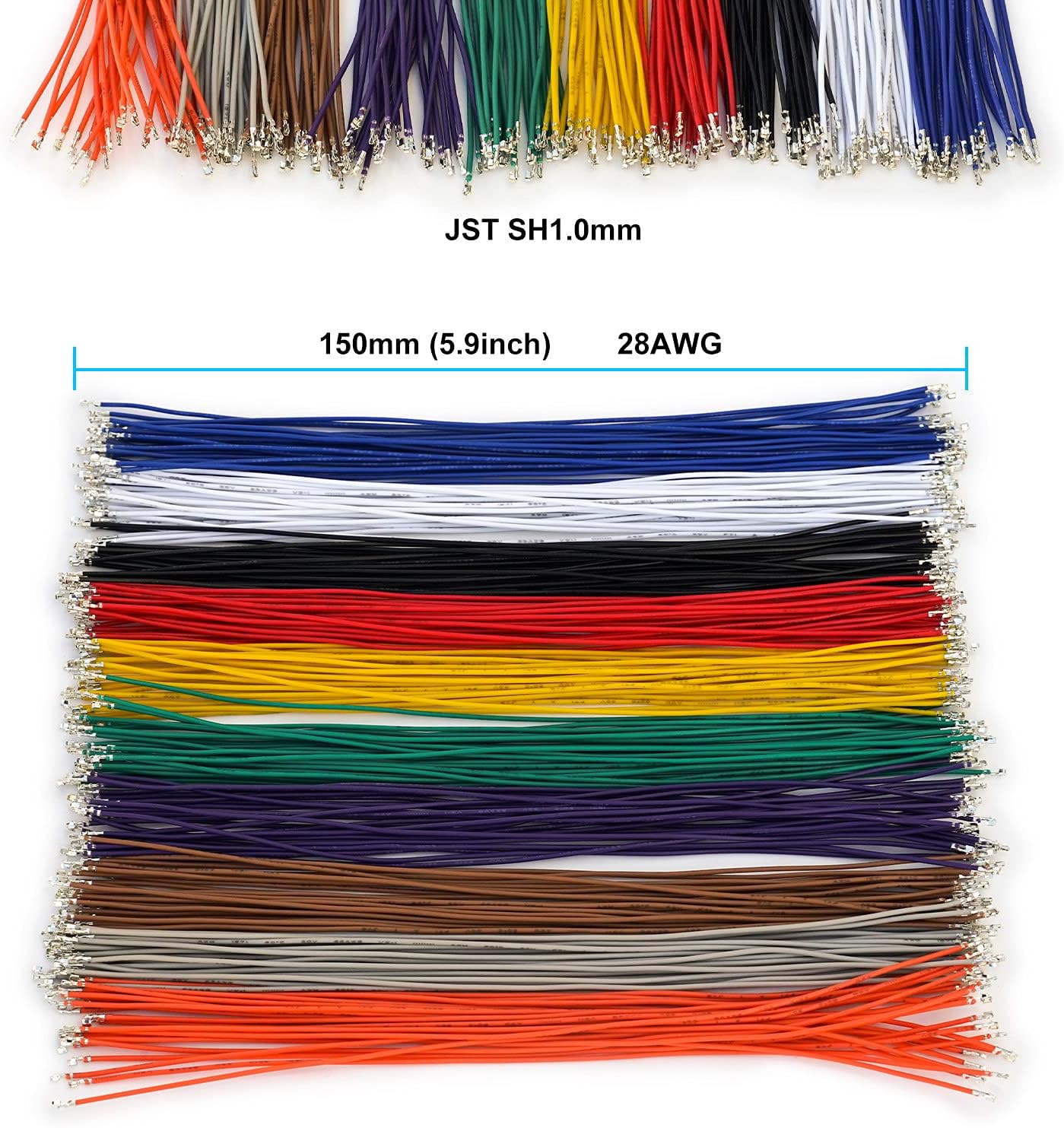 China factory original making automotive wiring harness 2pin jst wire harness cable assembly
