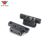 Panel mount usb c waterproof miniature electrical