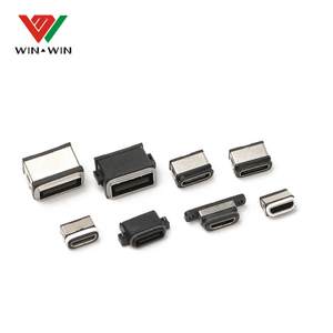 Fast charging usb c male female smt connector waterproof ip68 for cold connection port