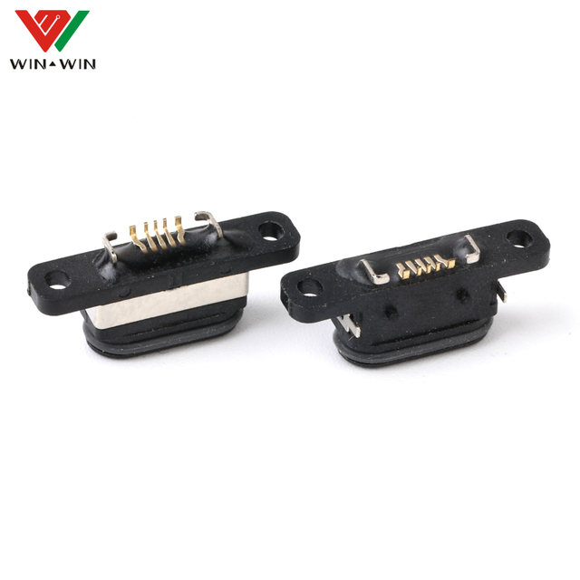 High quality mini usb connector waterproof terminal accessories for electric toothbrush