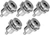 DC-099 5.5 mm x 2.1mm 30V 10A DC Power Jack Socket Threaded Female Panel Mount Connector Adapter