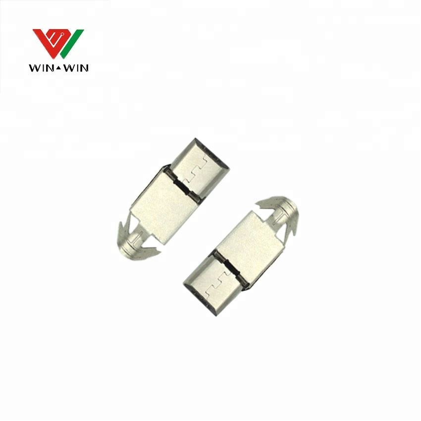 Short Type B 5P Male Crimping USB Connector