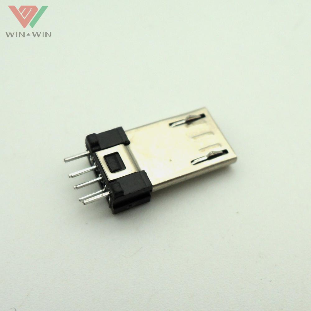 High Quality Micro Usb 5 Pin Male PCB Connector