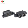 Panel mount usb c waterproof miniature electrical