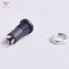 Isolated Mini 4 Poles Female Panel Mount Headphone 3.5mm Audio Jack