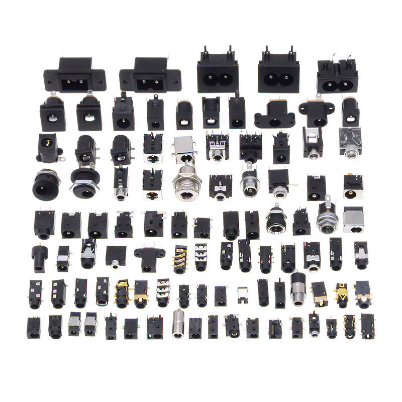 DC-099 5.5 mm x 2.1mm 30V 10A DC Power Jack Socket Threaded Female Panel Mount Connector Adapter