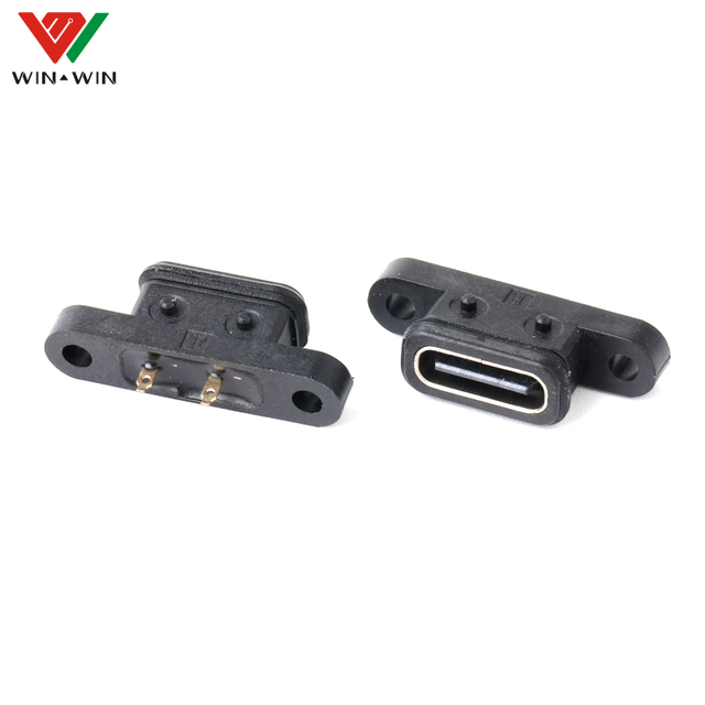Electrical 2 pin connectors waterproof ip68 for Intelligent lock