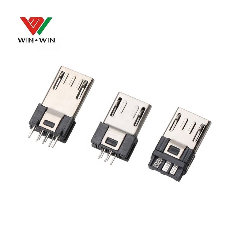 High performance Lightning micro usb mobile pcb connector flex 5pin