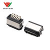 Waterproof Electrical Wire USB C female Connectors 6 pin SMD