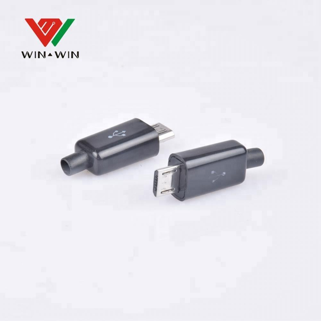 Assembled Male Micro Usb Connector