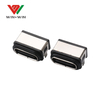 Wire 6 pin water proof usb c female connector for outdoor bicycle