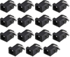 DC-099 5.5 mm x 2.1mm 30V 10A DC Power Jack Socket Threaded Female Panel Mount Connector Adapter