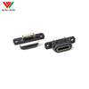 Panel mount SMT marine waterproof fast cable connectors