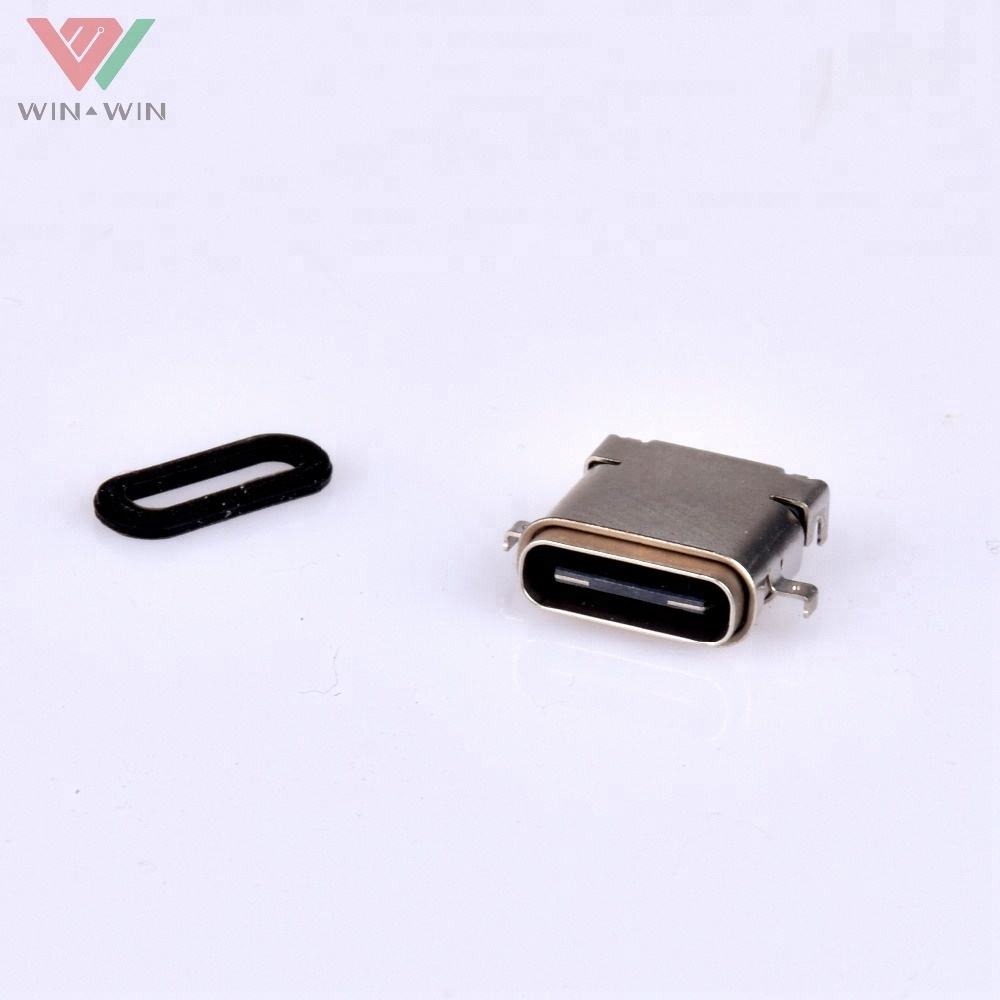 Waterproof Type C Female Usb Connector