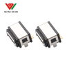 Wire 6 pin water proof usb c female connector for outdoor bicycle