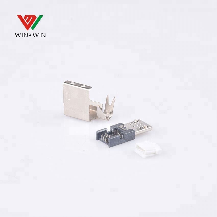 Crimping Price micro usb b 5 pin connector