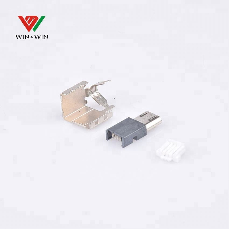 Crimping Price micro usb b 5 pin connector