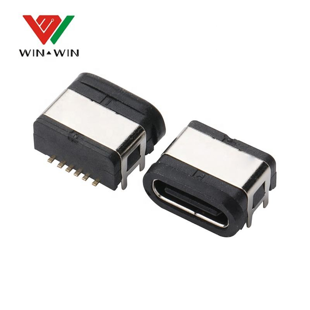 High temperature resistance female 6 pin waterproof connector