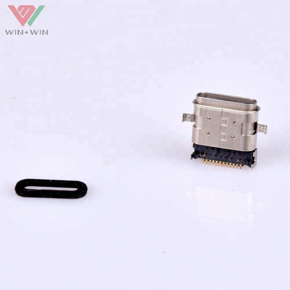 Waterproof Type C Female Usb Connector