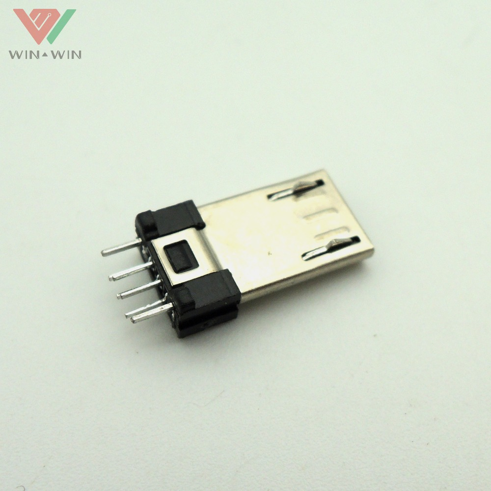High Quality Micro Usb 5 Pin Male PCB Connector
