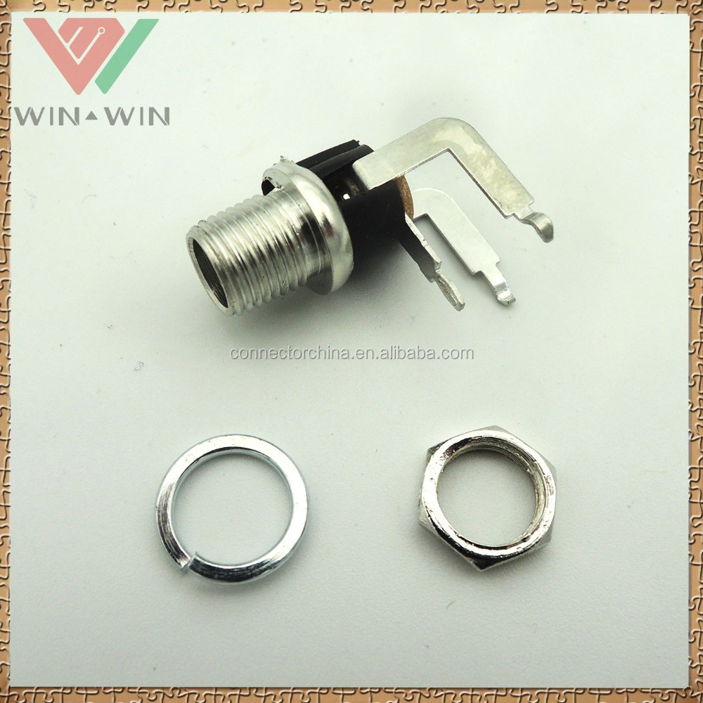 Isolated Mini Stereo Female Panel Mount Headphone 3.5mm Audio Jack