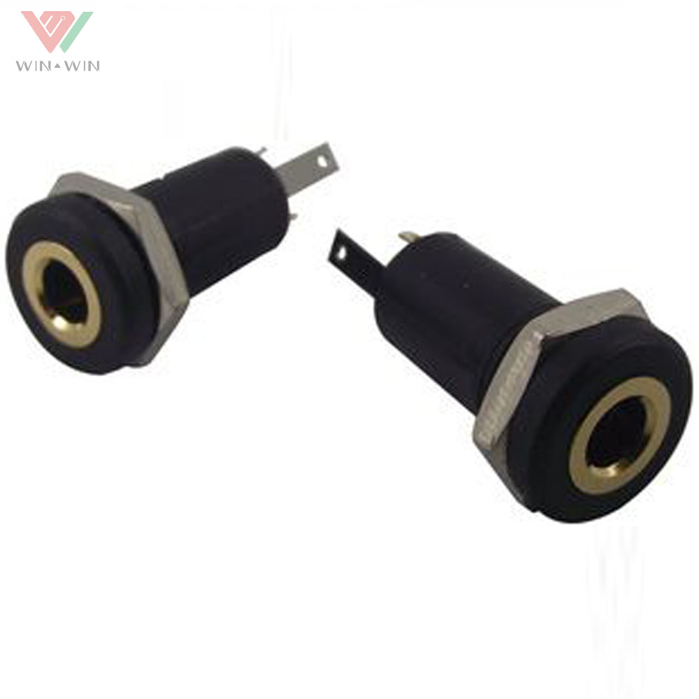 WQ-705 Female earphone socket Stereo Headset 3 pole headphone jack 3.5mm audio earphone socket