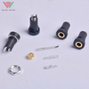Isolated Mini 4 Poles Female Panel Mount Headphone 3.5mm Audio Jack