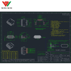 Waterproof 16pin c type pcb jack with usb connector for Smart watches