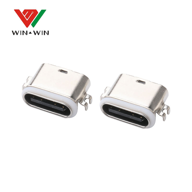 16pin waterproof usb connector pin type c terminals for Cold connection port