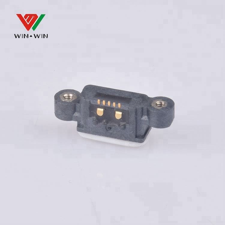 Custom Waterproof Micro Usb 5 Pin Connector Female