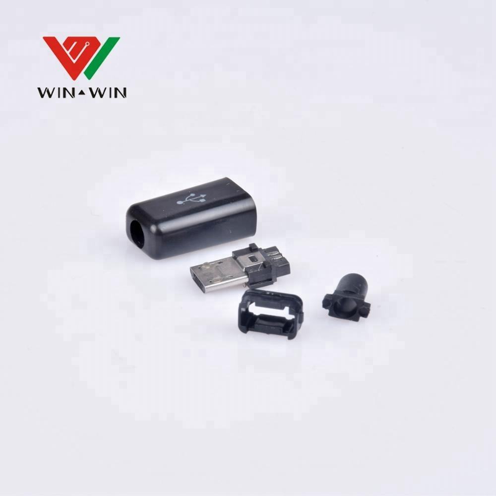 Assembled Male Micro Usb Connector