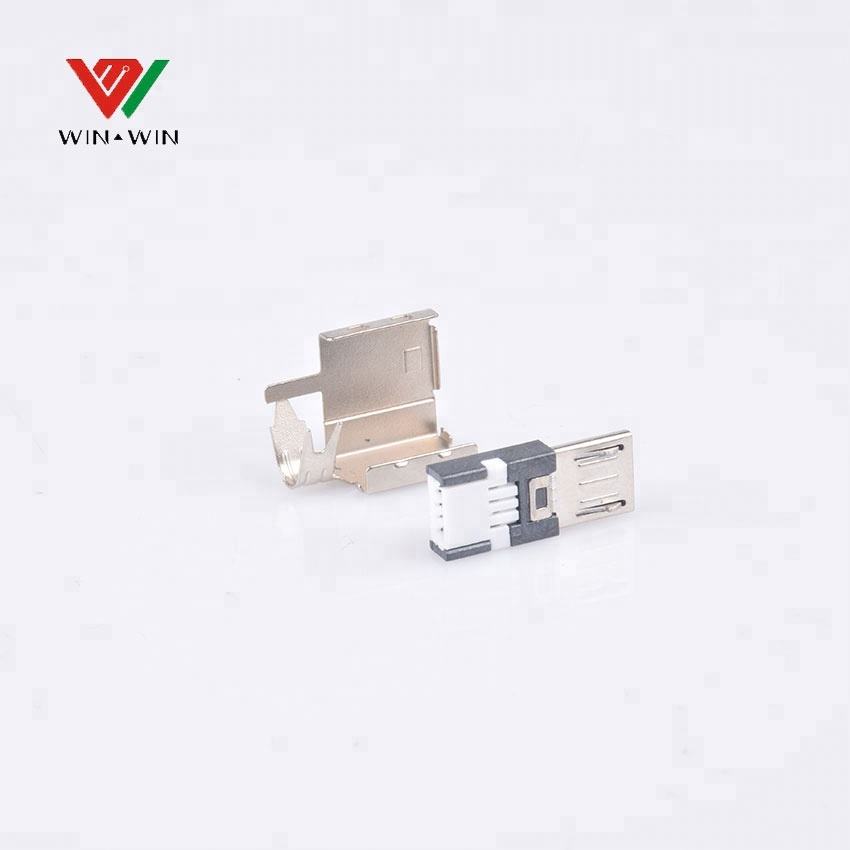 Crimping Price micro usb b 5 pin connector